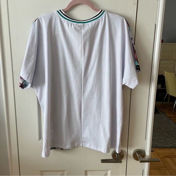 T shirt in tropical pattern size l/xl new - Picture 3 of 7